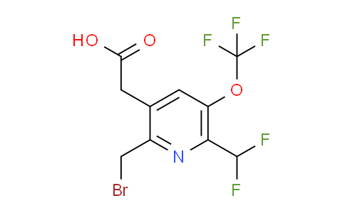 AM143442 | 1806783-57-2 | 2-(Bromomethyl)-6-(difluoromethyl)-5-(trifluoromethoxy)pyridine-3-acetic acid