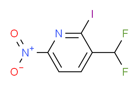3-(Difluoromethyl)-2-iodo-6-nitropyridine