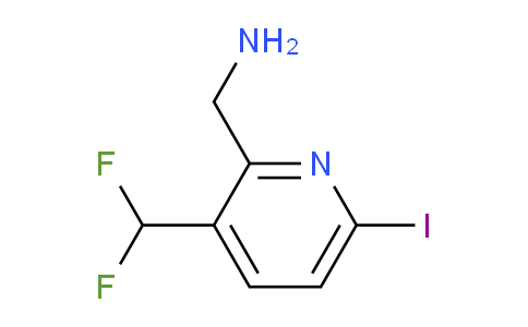 AM143460 | 1805317-41-2 | 2-(Aminomethyl)-3-(difluoromethyl)-6-iodopyridine
