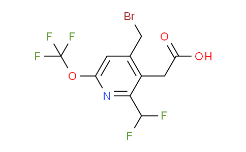 AM143461 | 1805145-80-5 | 4-(Bromomethyl)-2-(difluoromethyl)-6-(trifluoromethoxy)pyridine-3-acetic acid