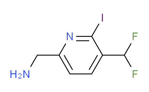 AM143467 | 1805308-34-2 | 6-(Aminomethyl)-3-(difluoromethyl)-2-iodopyridine
