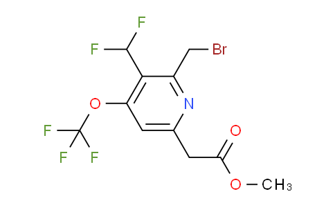 AM143469 | 1806766-38-0 | Methyl 2-(bromomethyl)-3-(difluoromethyl)-4-(trifluoromethoxy)pyridine-6-acetate