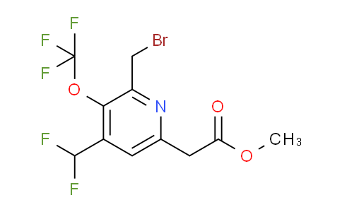 AM143474 | 1805236-63-8 | Methyl 2-(bromomethyl)-4-(difluoromethyl)-3-(trifluoromethoxy)pyridine-6-acetate