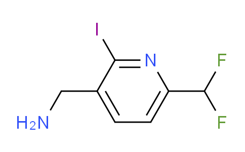 AM143484 | 1805317-82-1 | 3-(Aminomethyl)-6-(difluoromethyl)-2-iodopyridine