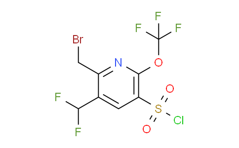 AM143487 | 1805311-96-9 | 2-(Bromomethyl)-3-(difluoromethyl)-6-(trifluoromethoxy)pyridine-5-sulfonyl chloride