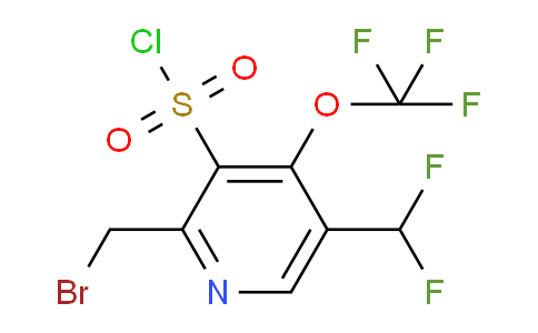 AM143493 | 1804755-77-8 | 2-(Bromomethyl)-5-(difluoromethyl)-4-(trifluoromethoxy)pyridine-3-sulfonyl chloride