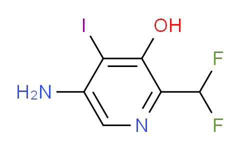 AM14350 | 1804511-50-9 | 5-Amino-2-(difluoromethyl)-3-hydroxy-4-iodopyridine