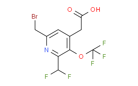 AM143502 | 1806757-22-1 | 6-(Bromomethyl)-2-(difluoromethyl)-3-(trifluoromethoxy)pyridine-4-acetic acid