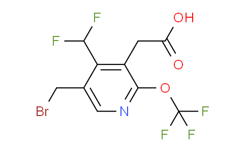 AM143509 | 1804668-91-4 | 5-(Bromomethyl)-4-(difluoromethyl)-2-(trifluoromethoxy)pyridine-3-acetic acid