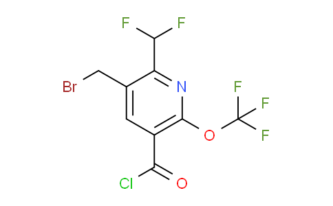 AM143513 | 1805239-54-6 | 3-(Bromomethyl)-2-(difluoromethyl)-6-(trifluoromethoxy)pyridine-5-carbonyl chloride