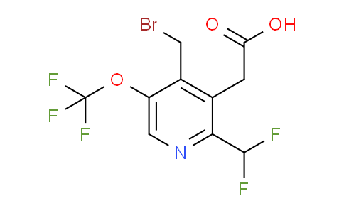 AM143515 | 1804668-95-8 | 4-(Bromomethyl)-2-(difluoromethyl)-5-(trifluoromethoxy)pyridine-3-acetic acid