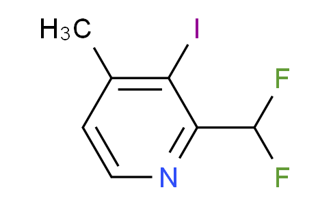 2-(Difluoromethyl)-3-iodo-4-methylpyridine