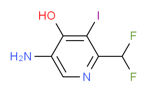 AM14352 | 1805328-00-0 | 5-Amino-2-(difluoromethyl)-4-hydroxy-3-iodopyridine