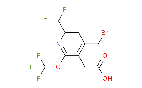 AM143521 | 1804669-04-2 | 4-(Bromomethyl)-6-(difluoromethyl)-2-(trifluoromethoxy)pyridine-3-acetic acid