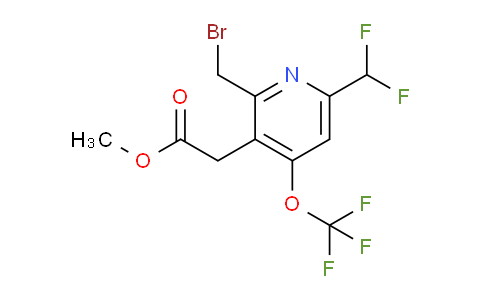 AM143527 | 1806766-47-1 | Methyl 2-(bromomethyl)-6-(difluoromethyl)-4-(trifluoromethoxy)pyridine-3-acetate