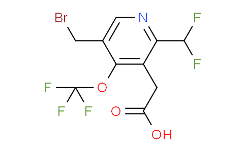 AM143530 | 1805236-55-8 | 5-(Bromomethyl)-2-(difluoromethyl)-4-(trifluoromethoxy)pyridine-3-acetic acid