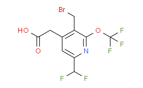 AM143531 | 1804753-97-6 | 3-(Bromomethyl)-6-(difluoromethyl)-2-(trifluoromethoxy)pyridine-4-acetic acid