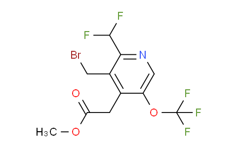 AM143533 | 1805146-05-7 | Methyl 3-(bromomethyl)-2-(difluoromethyl)-5-(trifluoromethoxy)pyridine-4-acetate