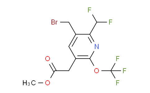 AM143536 | 1806758-29-1 | Methyl 3-(bromomethyl)-2-(difluoromethyl)-6-(trifluoromethoxy)pyridine-5-acetate