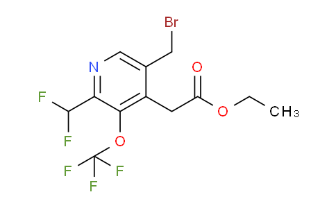 AM143538 | 1805025-56-2 | Ethyl 5-(bromomethyl)-2-(difluoromethyl)-3-(trifluoromethoxy)pyridine-4-acetate