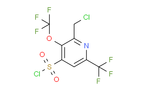AM143546 | 1804658-13-6 | 2-(Chloromethyl)-3-(trifluoromethoxy)-6-(trifluoromethyl)pyridine-4-sulfonyl chloride