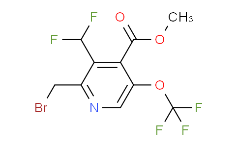 AM143550 | 1805948-12-2 | Methyl 2-(bromomethyl)-3-(difluoromethyl)-5-(trifluoromethoxy)pyridine-4-carboxylate