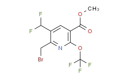 AM143554 | 1805144-90-4 | Methyl 2-(bromomethyl)-3-(difluoromethyl)-6-(trifluoromethoxy)pyridine-5-carboxylate