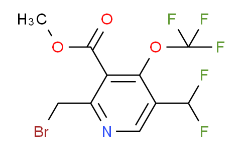 AM143559 | 1804877-74-4 | Methyl 2-(bromomethyl)-5-(difluoromethyl)-4-(trifluoromethoxy)pyridine-3-carboxylate