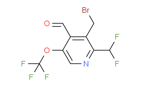 AM143566 | 1806777-89-8 | 3-(Bromomethyl)-2-(difluoromethyl)-5-(trifluoromethoxy)pyridine-4-carboxaldehyde