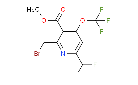 AM143567 | 1805309-82-3 | Methyl 2-(bromomethyl)-6-(difluoromethyl)-4-(trifluoromethoxy)pyridine-3-carboxylate
