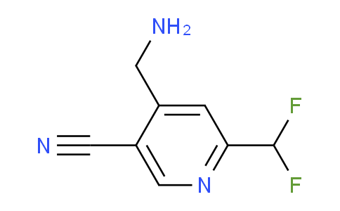 4-(Aminomethyl)-5-cyano-2-(difluoromethyl)pyridine