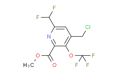 AM143582 | 1806769-46-9 | Methyl 4-(chloromethyl)-6-(difluoromethyl)-3-(trifluoromethoxy)pyridine-2-carboxylate