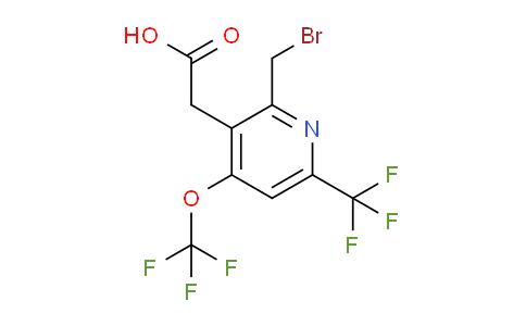 AM143583 | 1804441-41-5 | 2-(Bromomethyl)-4-(trifluoromethoxy)-6-(trifluoromethyl)pyridine-3-acetic acid
