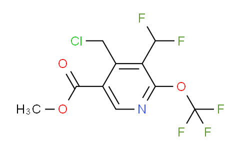 AM143585 | 1805155-04-7 | Methyl 4-(chloromethyl)-3-(difluoromethyl)-2-(trifluoromethoxy)pyridine-5-carboxylate