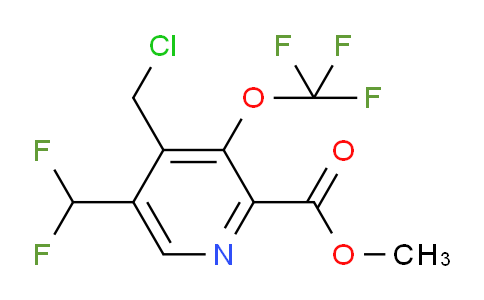 AM143587 | 1805312-72-4 | Methyl 4-(chloromethyl)-5-(difluoromethyl)-3-(trifluoromethoxy)pyridine-2-carboxylate