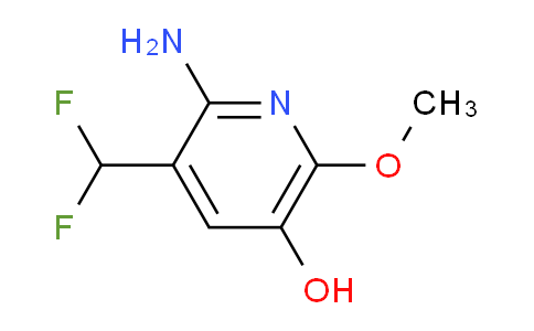 2-Amino-3-(difluoromethyl)-5-hydroxy-6-methoxypyridine