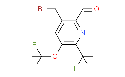 AM143599 | 1806764-80-6 | 3-(Bromomethyl)-5-(trifluoromethoxy)-6-(trifluoromethyl)pyridine-2-carboxaldehyde