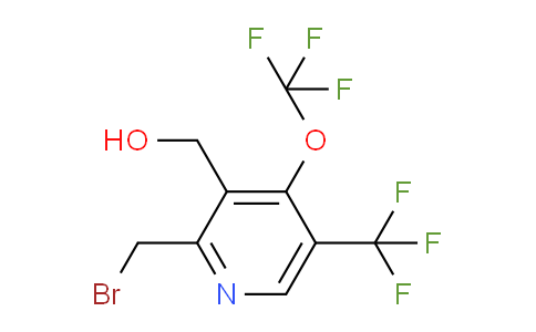 AM143610 | 1804689-60-8 | 2-(Bromomethyl)-4-(trifluoromethoxy)-5-(trifluoromethyl)pyridine-3-methanol