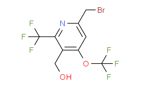 AM143612 | 1805023-28-2 | 6-(Bromomethyl)-4-(trifluoromethoxy)-2-(trifluoromethyl)pyridine-3-methanol