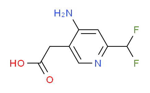 AM143613 | 1806778-66-4 | 4-Amino-2-(difluoromethyl)pyridine-5-acetic acid