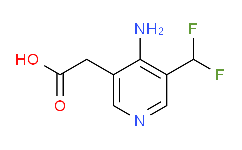 AM143614 | 1806769-12-9 | 4-Amino-3-(difluoromethyl)pyridine-5-acetic acid