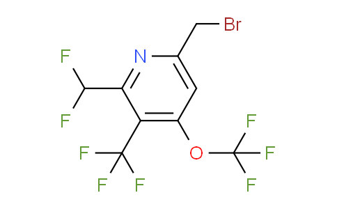 AM143617 | 1805108-21-7 | 6-(Bromomethyl)-2-(difluoromethyl)-4-(trifluoromethoxy)-3-(trifluoromethyl)pyridine