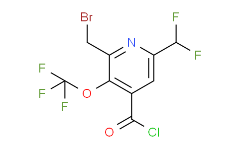 AM143623 | 1805174-93-9 | 2-(Bromomethyl)-6-(difluoromethyl)-3-(trifluoromethoxy)pyridine-4-carbonyl chloride