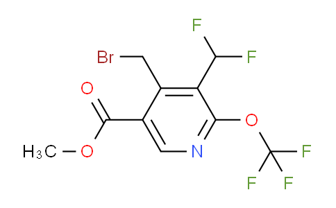 AM143625 | 1805023-91-9 | Methyl 4-(bromomethyl)-3-(difluoromethyl)-2-(trifluoromethoxy)pyridine-5-carboxylate