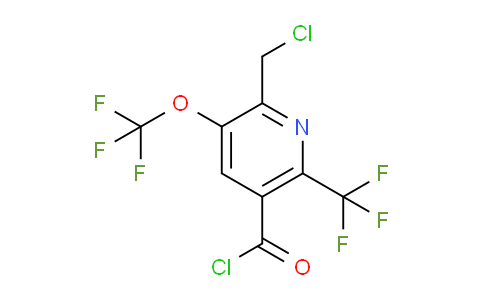 AM143627 | 1805284-25-6 | 2-(Chloromethyl)-3-(trifluoromethoxy)-6-(trifluoromethyl)pyridine-5-carbonyl chloride