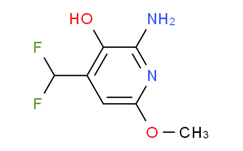 2-Amino-4-(difluoromethyl)-3-hydroxy-6-methoxypyridine