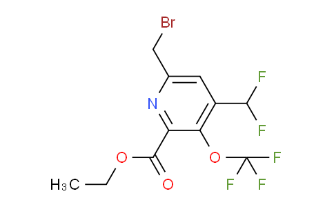 AM143633 | 1804878-09-8 | Ethyl 6-(bromomethyl)-4-(difluoromethyl)-3-(trifluoromethoxy)pyridine-2-carboxylate