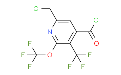 AM143634 | 1806787-47-2 | 6-(Chloromethyl)-2-(trifluoromethoxy)-3-(trifluoromethyl)pyridine-4-carbonyl chloride