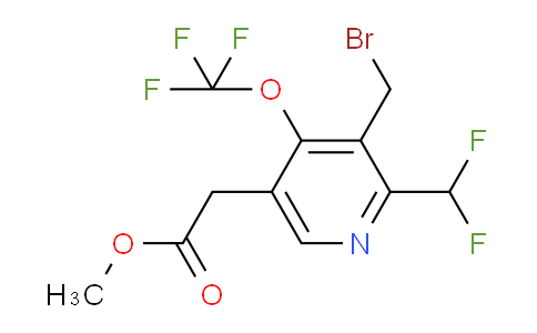 AM143636 | 1806783-77-6 | Methyl 3-(bromomethyl)-2-(difluoromethyl)-4-(trifluoromethoxy)pyridine-5-acetate