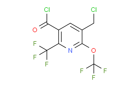 AM143637 | 1803995-83-6 | 3-(Chloromethyl)-2-(trifluoromethoxy)-6-(trifluoromethyl)pyridine-5-carbonyl chloride